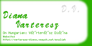 diana varteresz business card